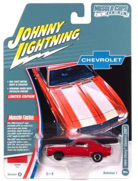 Chevrolet  - Camaro Z28 1969 red - 1:64 - Johnny Lightning - SP381B - JLSP381B | Toms Modelautos
