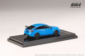 Honda  - Civic blue - 1:64 - Hobby Japan - HJ644063BL - HJ644063BL | Toms Modelautos