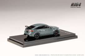 Honda  - Civic gray - 1:64 - Hobby Japan - HJ644063GM - HJ644063GM | Toms Modelautos