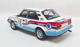 Skoda  - 130 LR 1986 white/red/blue - 1:18 - Fox18 - FOX18-056 - FOX18-056 | Toms Modelautos