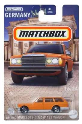 Mercedes Benz  - Mercedes Benz orange - 1:64 - Matchbox - HVV36 - MBHVV36 | Toms Modelautos