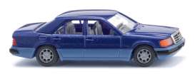 Mercedes Benz  - 260E 1984 blue - 1:87 - Wiking - 0153201 - WIK5320 | Toms Modelautos