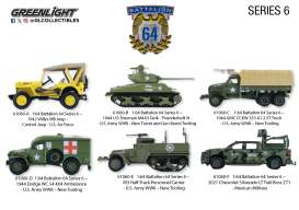Assortment/ Mix  - Battalion 64 Series 6 various - 1:64 - GreenLight - 61060 - gl61060 | Toms Modelautos