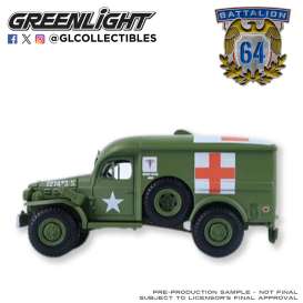 Dodge  - WC 54 4X4  1944  - 1:64 - GreenLight - 61060D - gl61060D | Toms Modelautos