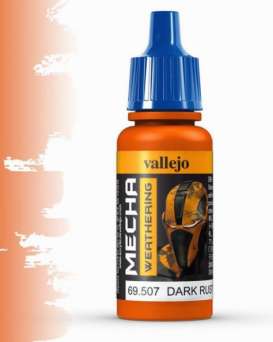 Paint Accessoires - Dark Rust Wash - Vallejo - val69507 - val69507 | Toms Modelautos