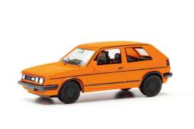 Volkswagen  - Golf II GTI orange - 1:87 - Herpa - H420846-003 - herpa420846-003 | Toms Modelautos