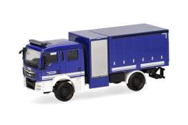 MAN  - TGM THW blue - 1:87 - Herpa - H098175 - herpa098175 | Toms Modelautos