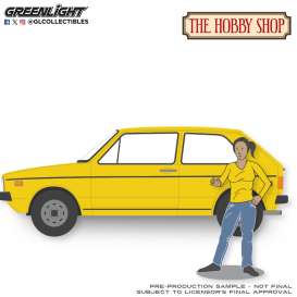 Volkswagen  - Rabbit 1977 yellow - 1:64 - GreenLight - 97170A - gl97170A | Toms Modelautos