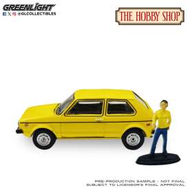 Volkswagen  - Rabbit 1977 yellow - 1:64 - GreenLight - 97170A - gl97170A | Toms Modelautos