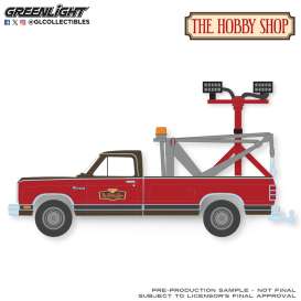 Dodge  - Ram D-100 1983 red - 1:64 - GreenLight - 97170B - gl97170B | Toms Modelautos