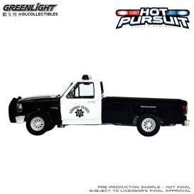 Ford  - F-250 1996 black/white - 1:64 - GreenLight - 43060B - gl43060B | Toms Modelautos