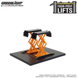 Accessoires diorama - orange/black - 1:64 - GreenLight - 16220A - gl16220A | Toms Modelautos