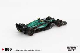 Aston Martin  - AMR24 2024 green - 1:64 - Mini GT - 00999BL - MGT00999BL | Toms Modelautos