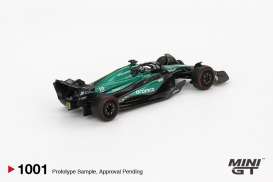 Aston Martin  - AMR24 2024 green - 1:64 - Mini GT - 01001BL - MGT01001BL | Toms Modelautos