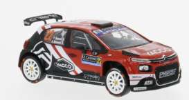 Citroen  - C3 2025 red/black - 1:43 - IXO Models - 1005367 - ixoram975A | Toms Modelautos