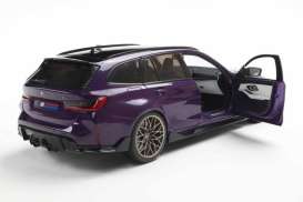 BMW  - M3 (G81) 2024 purple - 1:18 - Solido - 1813701 - soli1813701 | Toms Modelautos