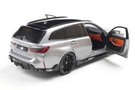 BMW  - M3 (G81) 2024 grey - 1:18 - Solido - 1813702 - soli1813702 | Toms Modelautos