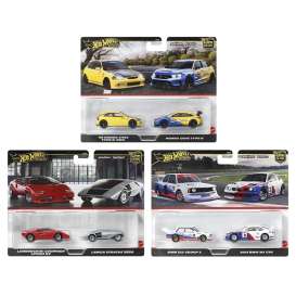 Assortment/ Mix  - Premium 2-packs various - 1:64 - Hotwheels - HBL96 - hwmvHBL96-979R | Toms Modelautos