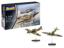 Planes  - Supermarine Spitfire Mk.Ia & H  - 1:144 - Revell - Germany - 03771 - revell03771 | Toms Modelautos
