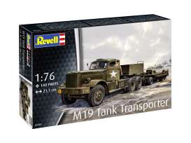 Military Vehicles  - M19 Tank Transporter  - 1:76 - Revell - Germany - 03364 - revell03364 | Toms Modelautos