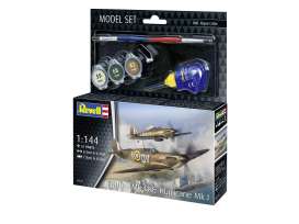 Planes  - Supermarine Spitfire Mk.Ia & H  - 1:144 - Revell - Germany - 63771 - revell63771 | Toms Modelautos