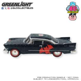 Plymouth  - Savoy 1957 black/red - 1:64 - GreenLight - 54130D - gl54130D | Toms Modelautos