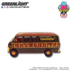 Ford  - Econoline 1970 brown/red - 1:64 - GreenLight - 54130F - gl54130F | Toms Modelautos