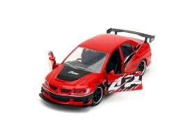 Mitsubishi  - Lancer Evolution IX red - 1:32 - Jada Toys - 34448 - jada34448 | Toms Modelautos