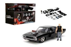 Dodge  - Charger 1970 black - 1:24 - Jada Toys - 35905 - jada35905 | Toms Modelautos