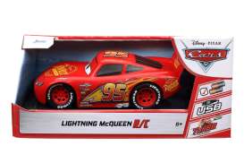 Pixar Cars  - Lightning McQueen red - 1:24 - Jada Toys - 32232 - jada32232 | Toms Modelautos