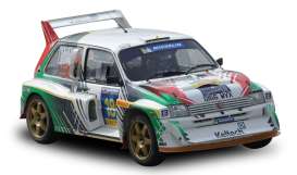 MG  - Metro 6R4  2019 white/green/red - 1:18 - SunStar - 5548 - sun5548 | Toms Modelautos