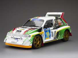 MG  - Metro 6R4  2019 white/green/red - 1:18 - SunStar - 5548 - sun5548 | Toms Modelautos