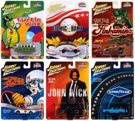 Assortment/ Mix  - Pop Culture  2025 2025 various - 1:64 - Johnny Lightning - PC016 - JLPC016 | Toms Modelautos