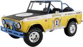 Ford  - Baja Bronco 1970 black/yellow - 1:18 - GreenLight - 51405 - gl51405 | Toms Modelautos