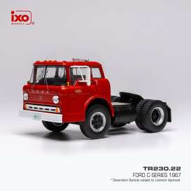 Ford  - C-Serie  1967 red - 1:43 - IXO Models - tr230 - ixtr230 | Toms Modelautos
