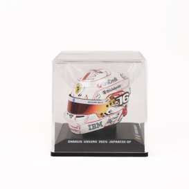Helmet  - 2025 red/white - 1:5 - Look Smart - LSHEL011 - LSHEL011 | Toms Modelautos