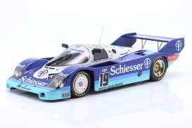 Porsche  - 956K 1985 blue/white - 1:12 - Werk83 - W12001003 - W12001003 | Toms Modelautos