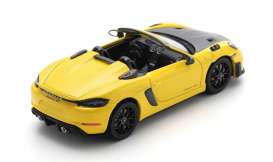 Porsche  - 718 Spyder RS 2023 yellow - 1:43 - Schuco - S43U00012 - schucoS43U00012 | Toms Modelautos