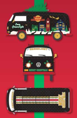 Volkswagen  - Type 2 Panel Van various - 1:64 - GreenLight - 30564A - gl30564A | Toms Modelautos