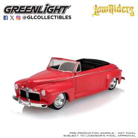 Ford  - Deluxe Convertible 1942 red - 1:64 - GreenLight - 63090A - gl63090A | Toms Modelautos