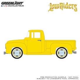 Ford  - F-100 1954 yellow - 1:64 - GreenLight - 63090B - gl63090B | Toms Modelautos