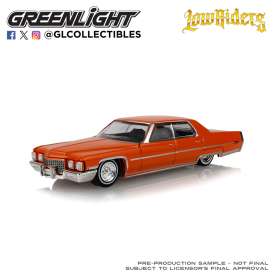 Cadillac  - Coupe deVille 1972 orange - 1:64 - GreenLight - 63090D - gl63090D | Toms Modelautos