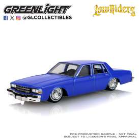 Chevrolet  - Caprice 1986 blue - 1:64 - GreenLight - 63090E - gl63090E | Toms Modelautos
