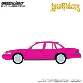 Ford  - Crown Victoria 1996 pink - 1:64 - GreenLight - 63090F - gl63090F | Toms Modelautos