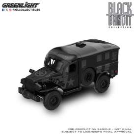 Dodge  - WC54 Ambulance black - 1:64 - GreenLight - 28190C - gl28190C | Toms Modelautos
