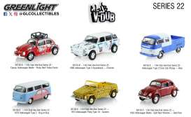 Assortment/ Mix  - Club Vee-Dub series 22 various - 1:64 - GreenLight - 36130 - gl36130 | Toms Modelautos