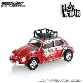 Volkswagen  - Beetle ruby red - 1:64 - GreenLight - 36130A - gl36130A | Toms Modelautos