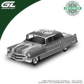 Cadillac  - Fleetwood 1955 grey - 1:64 - GreenLight - 30565C - gl30565C | Toms Modelautos