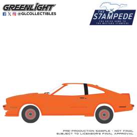 Ford Mustang - King Cobra II 1978 tangerine/black - 1:64 - GreenLight - 125402B - gl125402B | Toms Modelautos