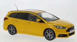 Ford  - Focus St Estate 2015 yellow - 1:18 - MCG - MCG18464 - MCG18464 | Tom's Modelauto's